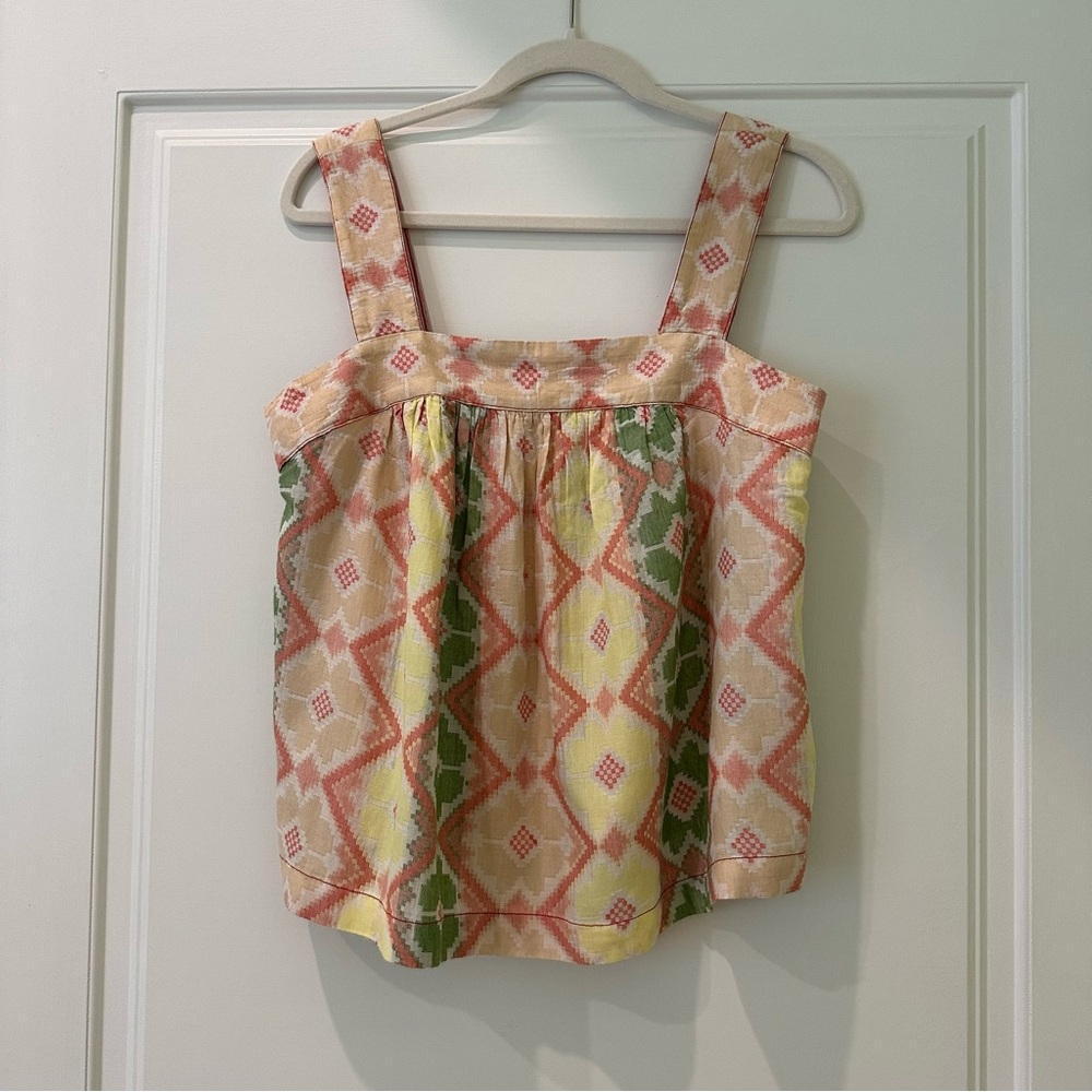 Anthropologie Marta Swing  Tank Summer Top